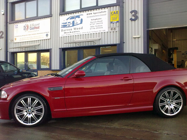 Bmw M3 E46 Convertible Red